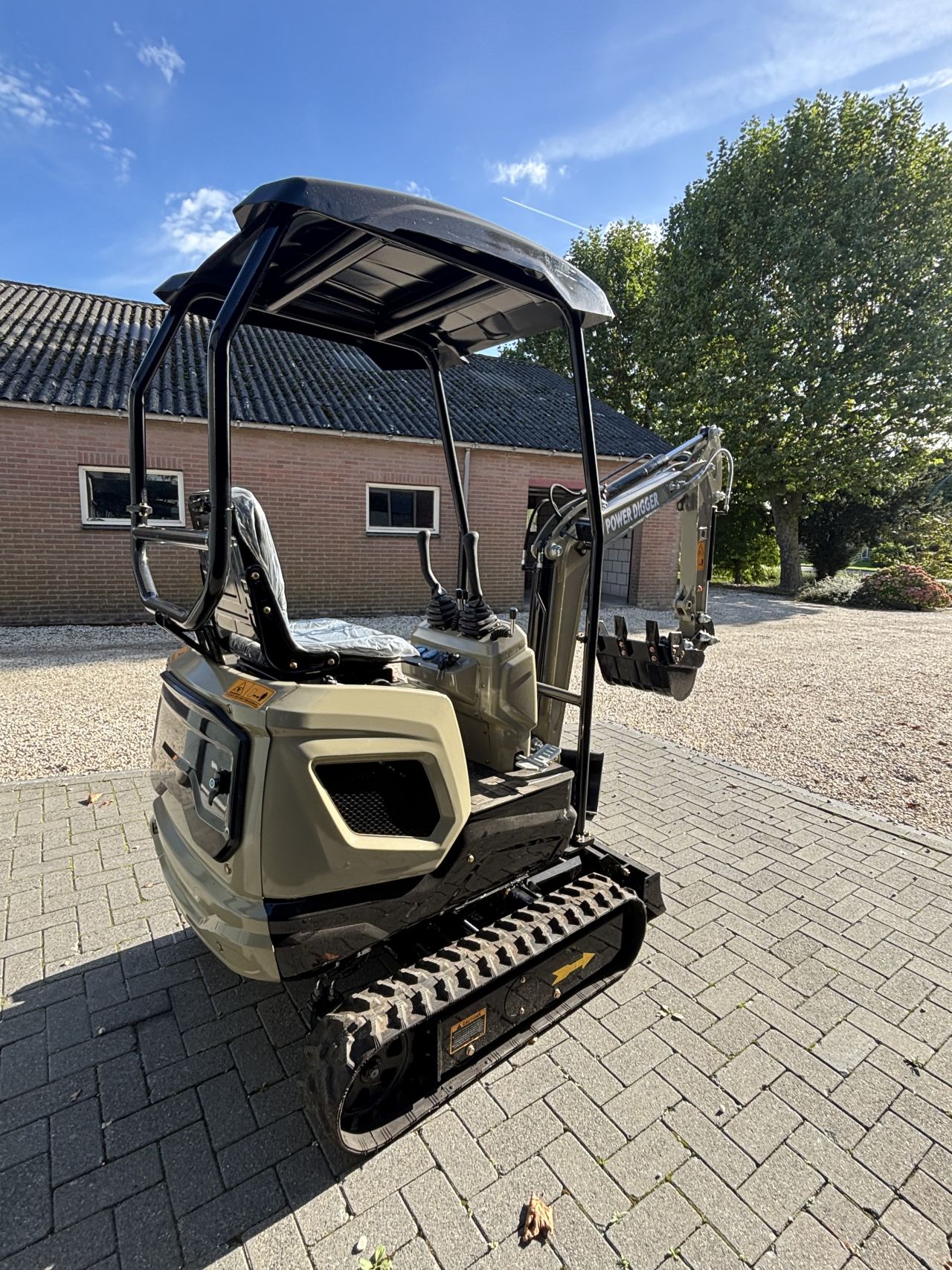 Minigraver 1000 kg euro Digger graafmachine