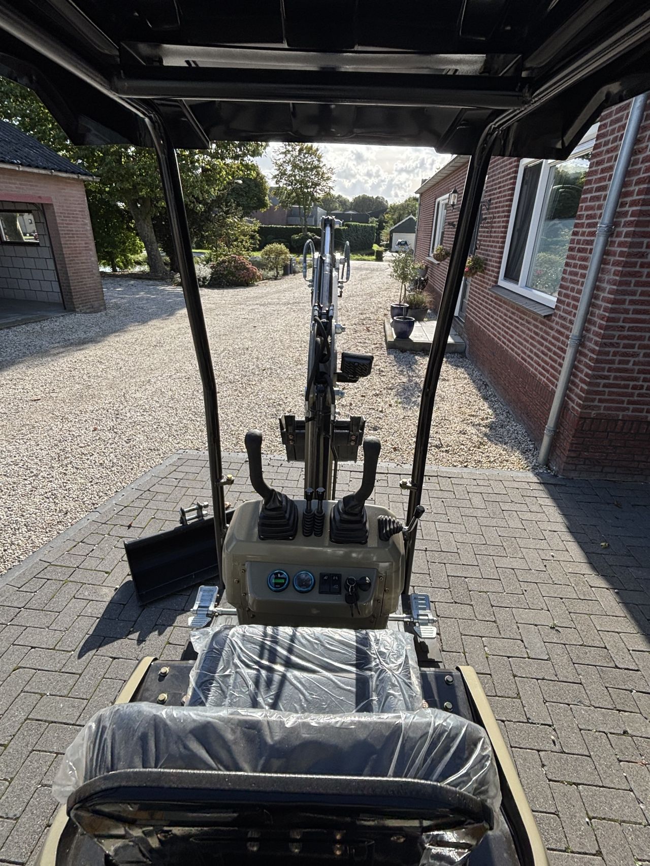 Minigraver 1000 kg euro Digger graafmachine