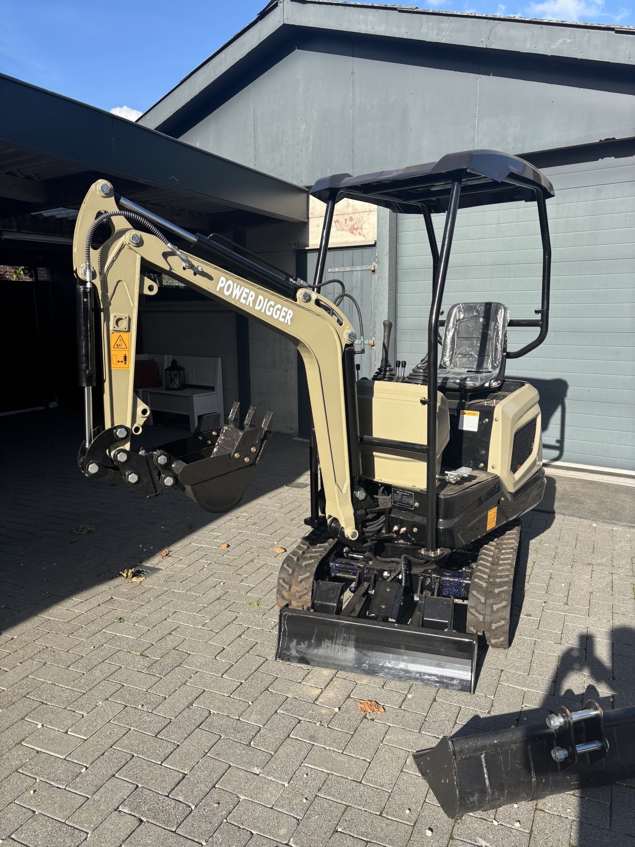 Minigraver 1000 kg euro Digger graafmachine