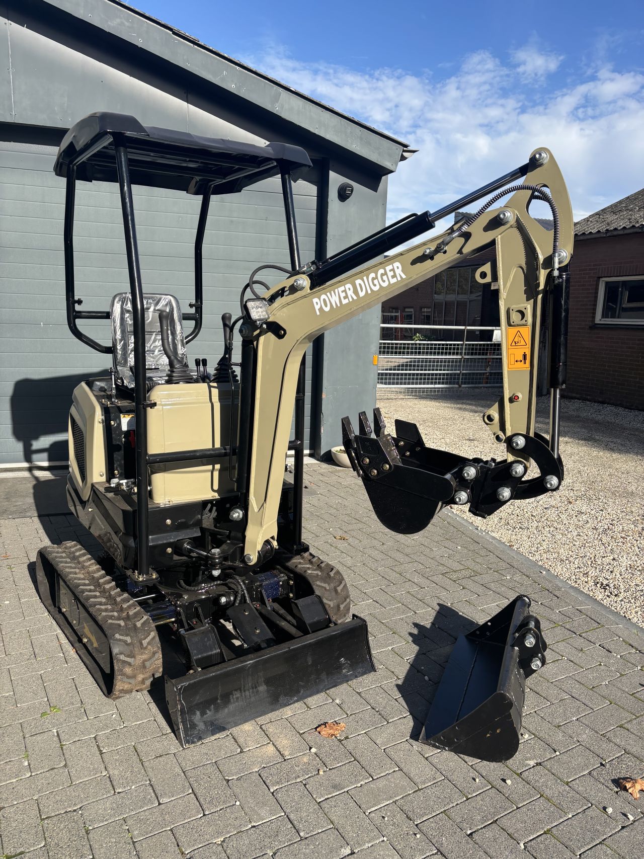 Minigraver 1000 kg euro Digger graafmachine