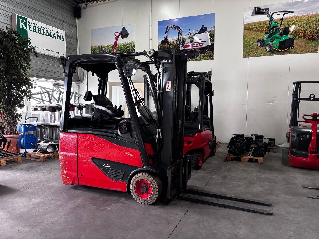 Zéér nette LINDE E16H-02 evo Elektrische heftruck