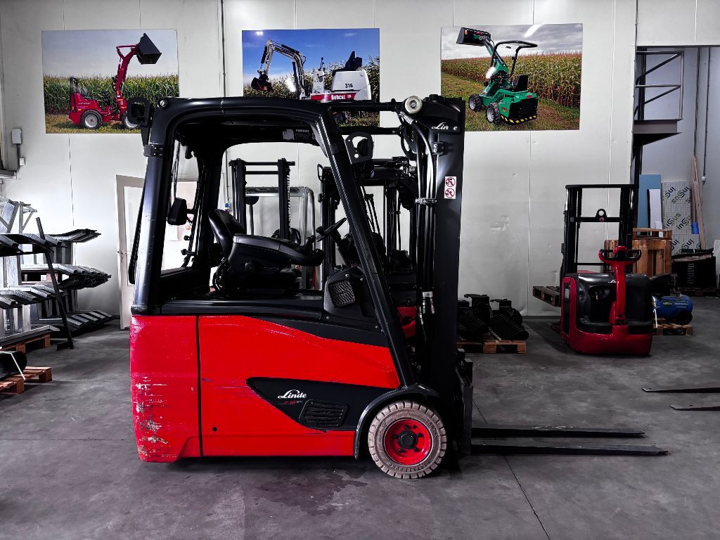 Zéér nette LINDE E16H-02 evo Elektrische heftruck