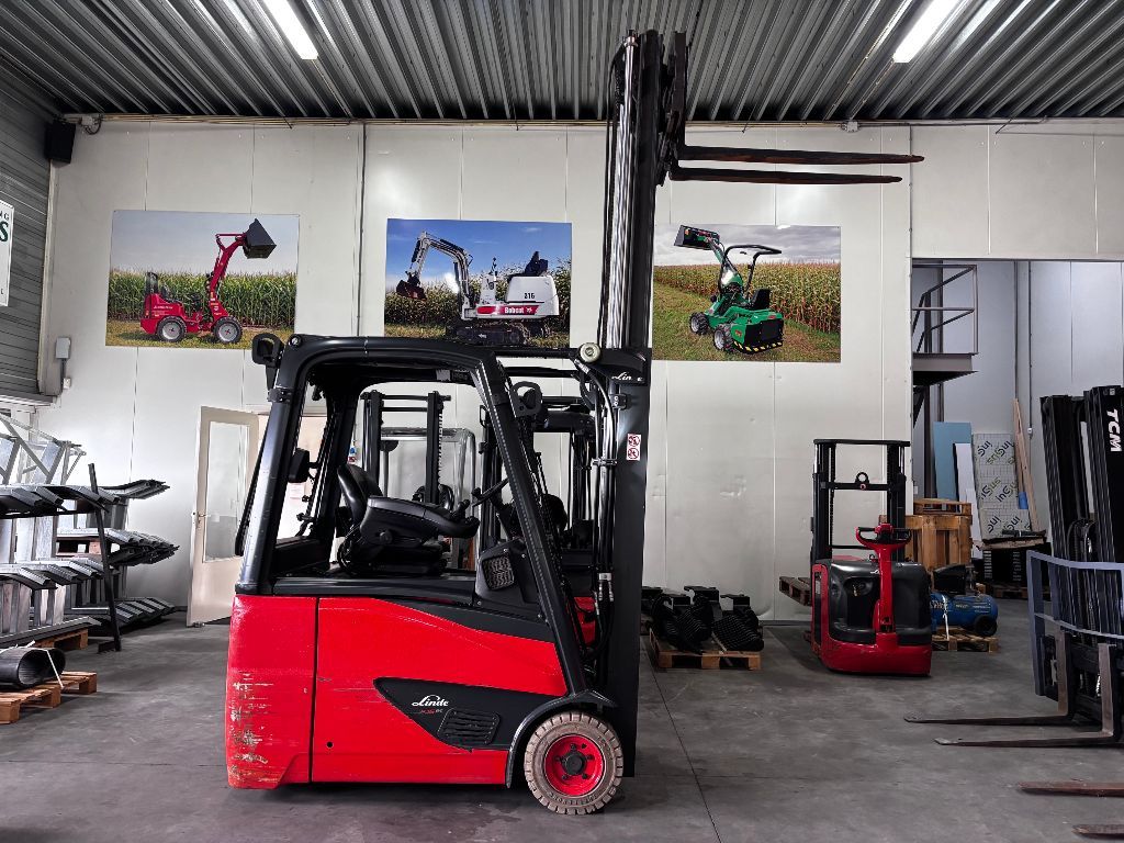 Zéér nette LINDE E16H-02 evo Elektrische heftruck