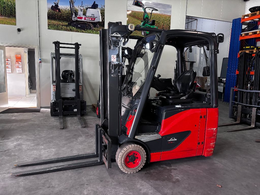 Zéér nette LINDE E16H-02 evo Elektrische heftruck