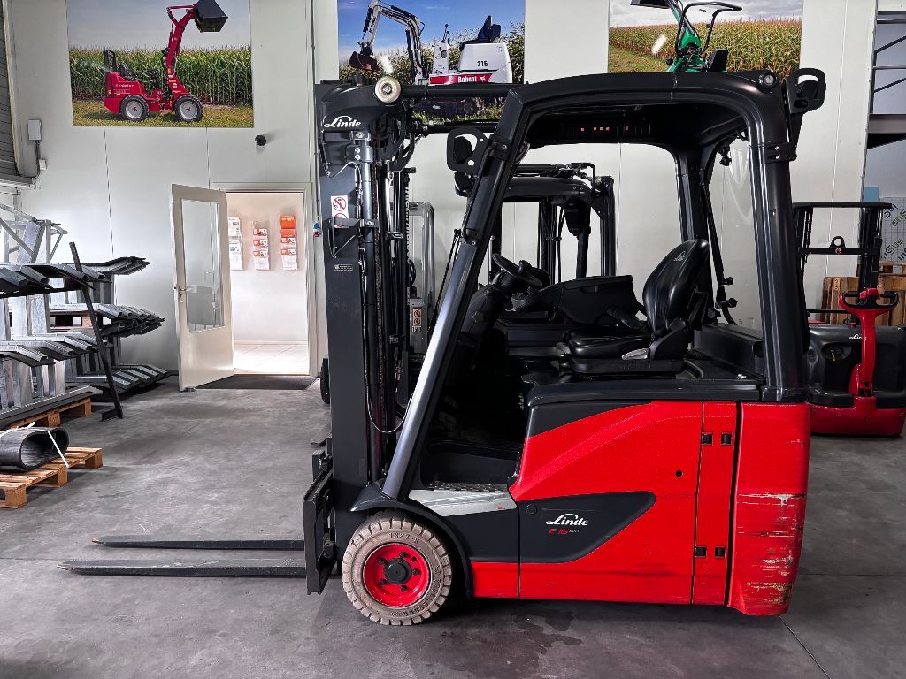 Zéér nette LINDE E16H-02 evo Elektrische heftruck