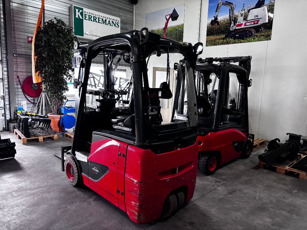 Zéér nette LINDE E16H-02 evo Elektrische heftruck
