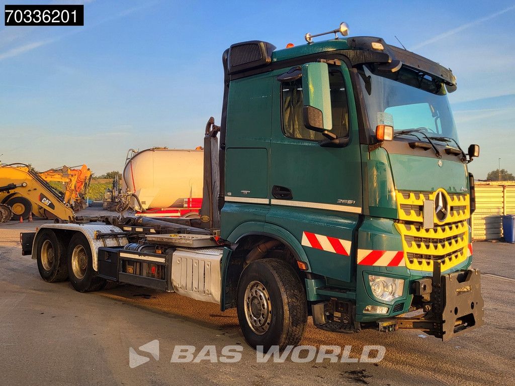 Mercedes Arocs 2651 6X6 HAD 6x6 Meiller Hooklift Euro 6