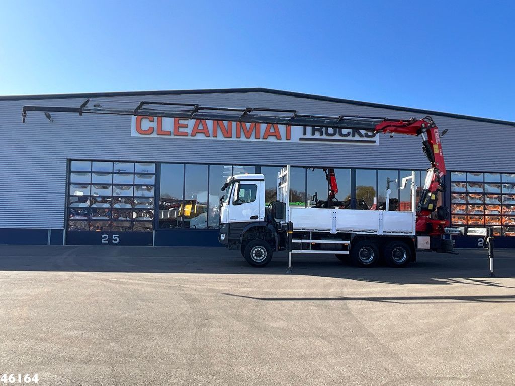 Mercedes-Benz Arocs 3345 6x6 Fassi 45 Tonmeter laadkraan Just 101.867 km!