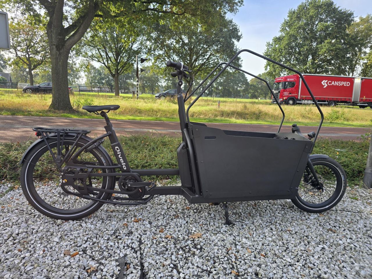 Qivelo Ananda Twowheel Elektrische bakfiets demomodel ZGAN