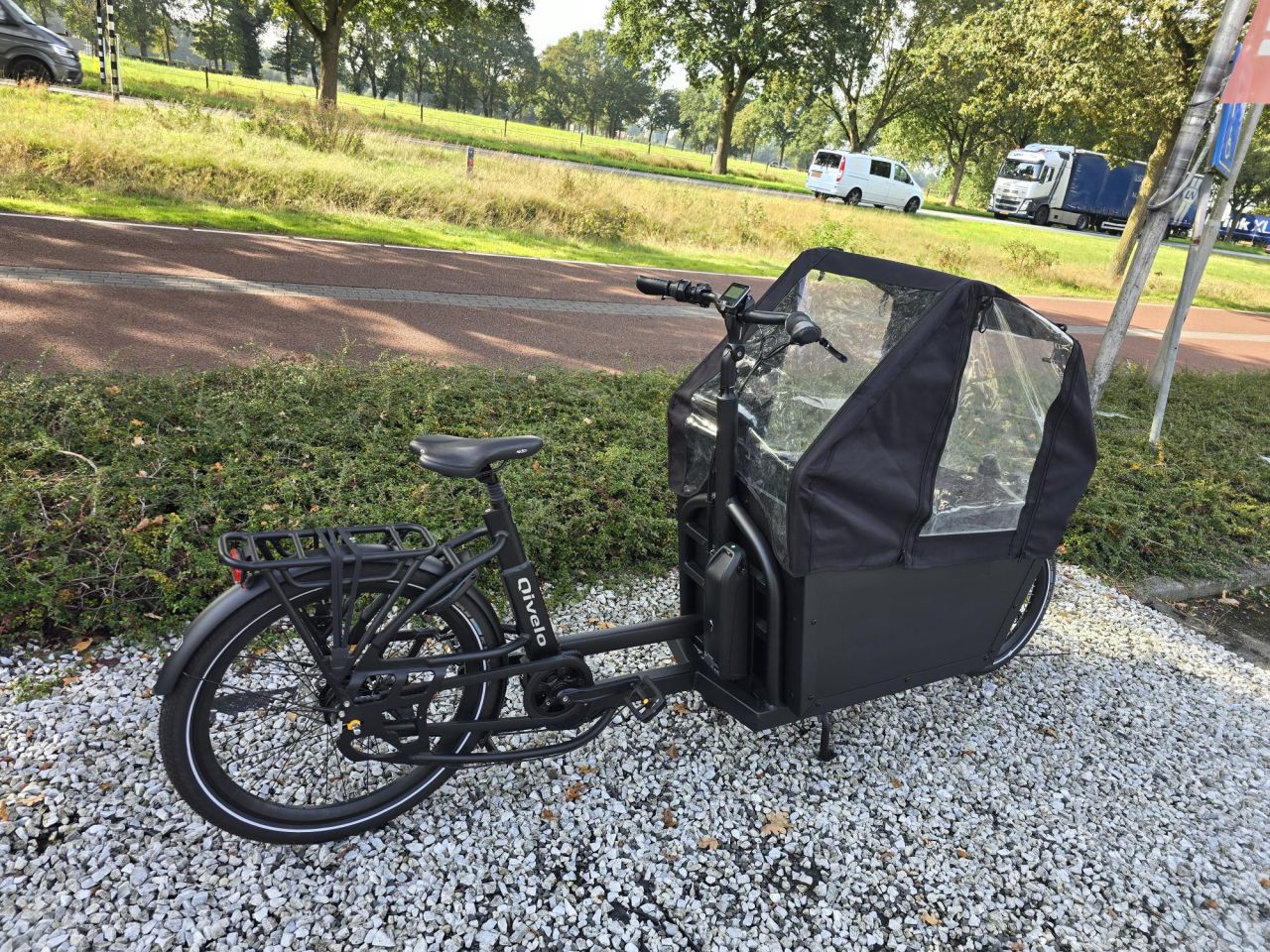 Qivelo Ananda Twowheel Elektrische bakfiets demomodel ZGAN