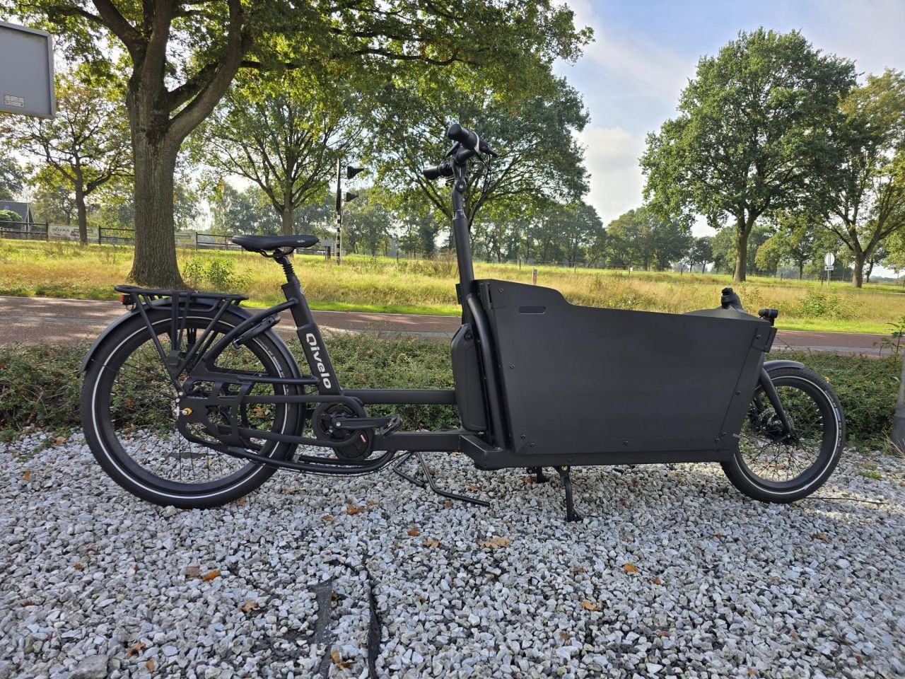 Qivelo Ananda Twowheel Elektrische bakfiets demomodel ZGAN