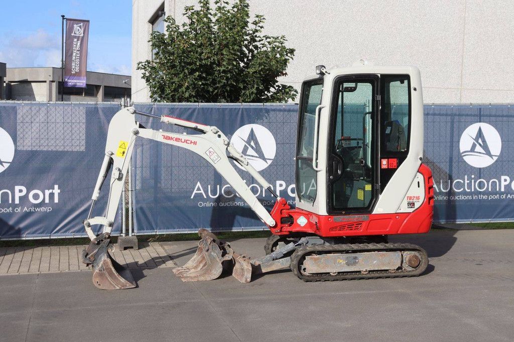 Mini excavator Takeuchi TB216 Diesel 11.5kW 2021