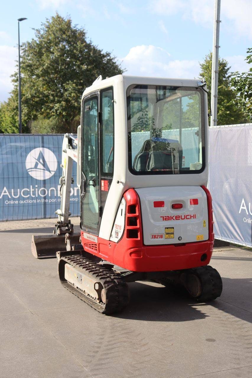 Mini excavator Takeuchi TB216 Diesel 11.5kW 2021