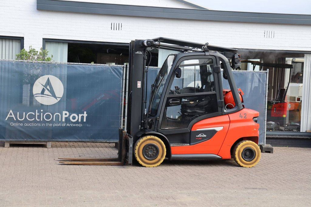 Linde H35T-01 LPG-Gabelstapler 3500 kg 2020