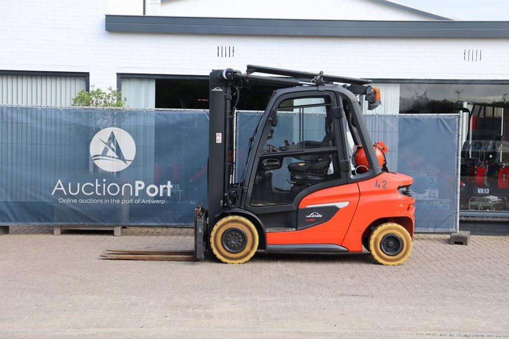 Linde H35T-01 LPG-Gabelstapler 3500 kg 2020