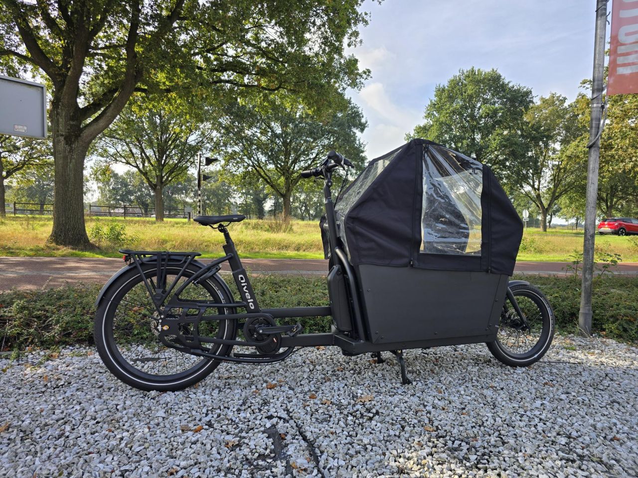 Qivelo Ananda Twowheel Elektrische bakfiets demomodel ZGAN