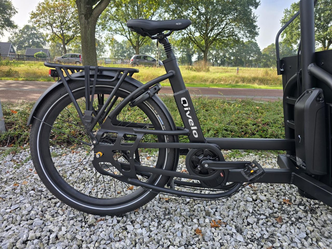 Qivelo Ananda Twowheel Elektrische bakfiets demomodel ZGAN
