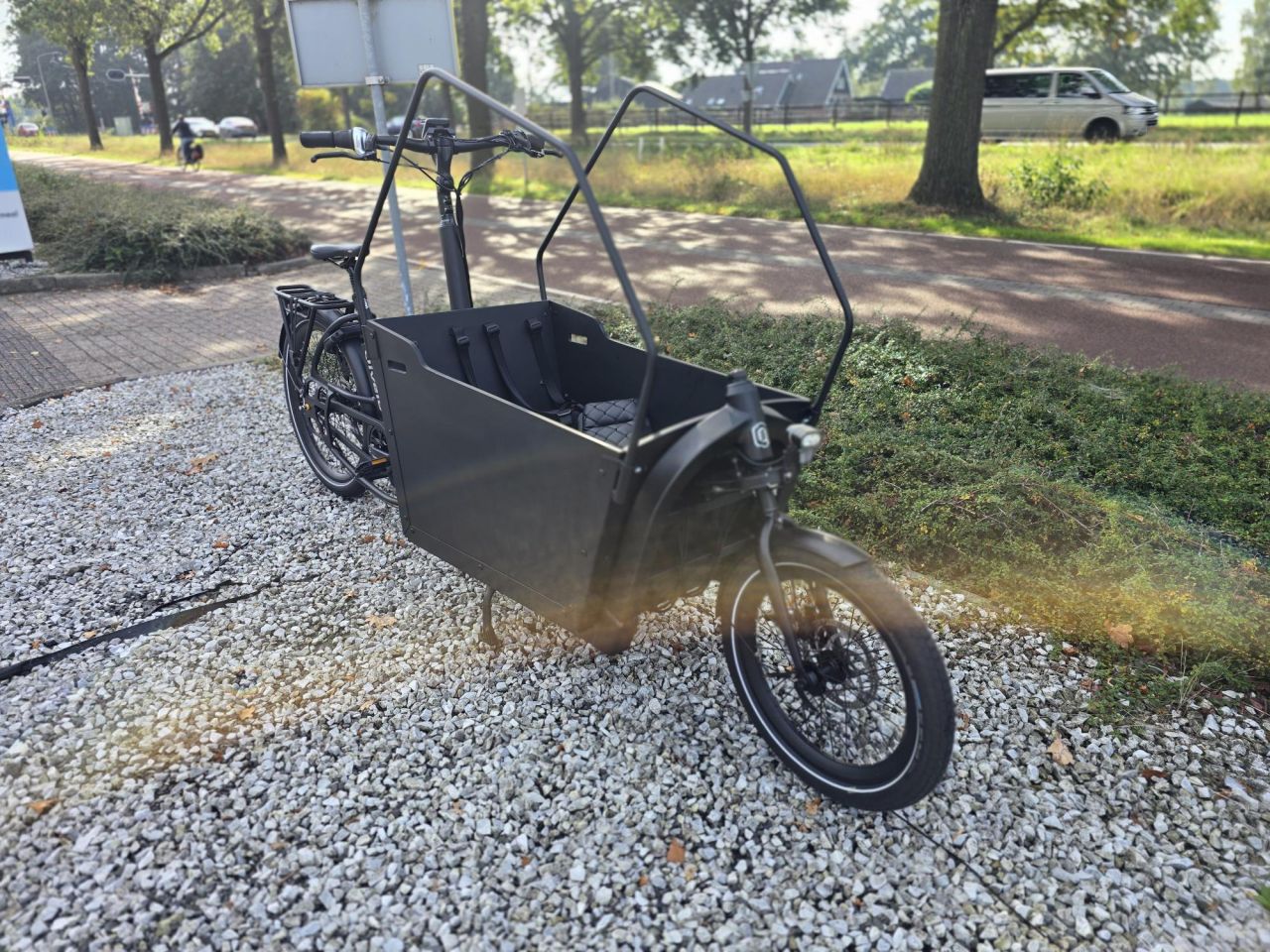 Qivelo Ananda Twowheel Elektrische bakfiets demomodel ZGAN