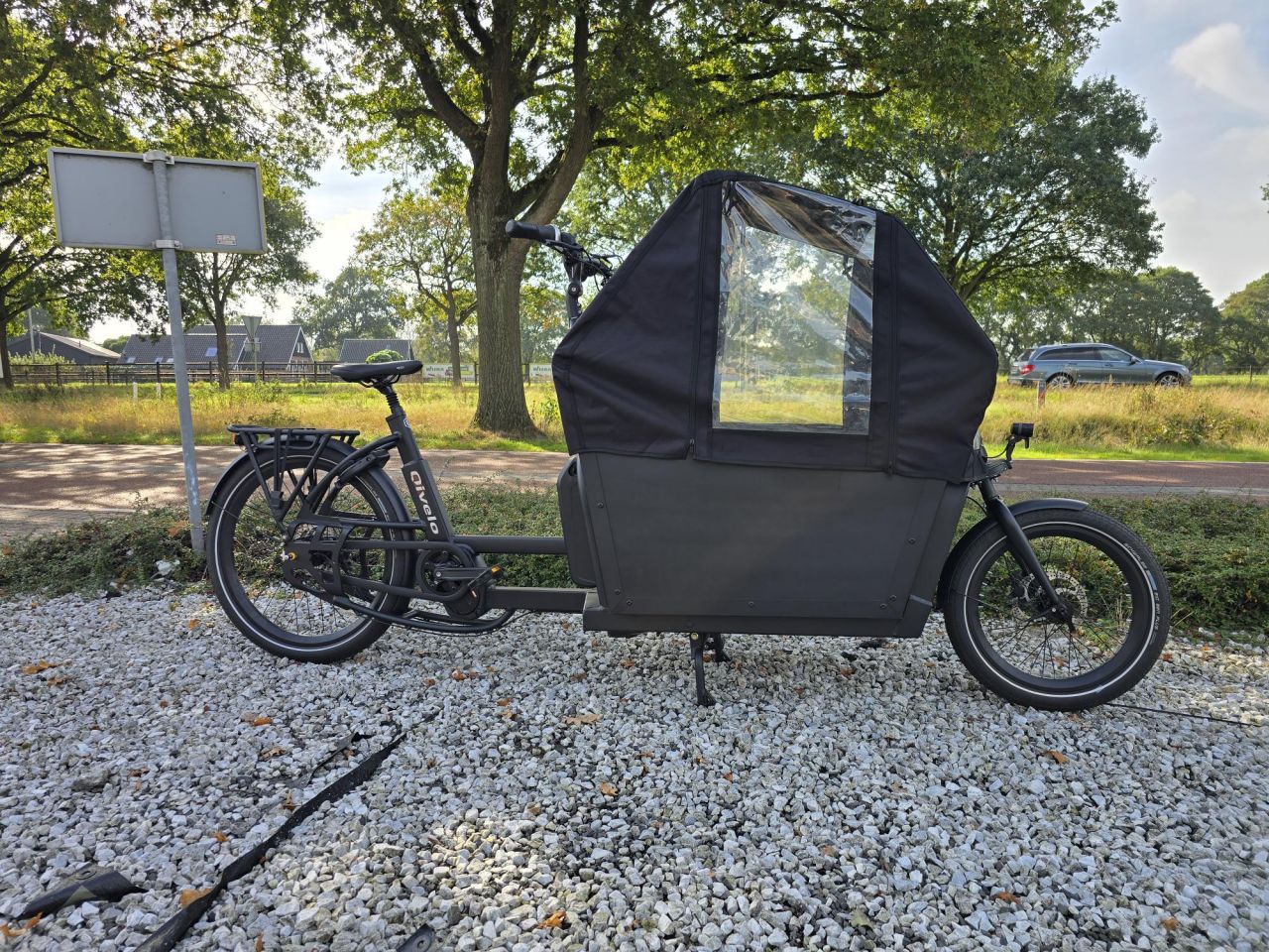 Qivelo Ananda Twowheel Elektrische bakfiets demomodel ZGAN