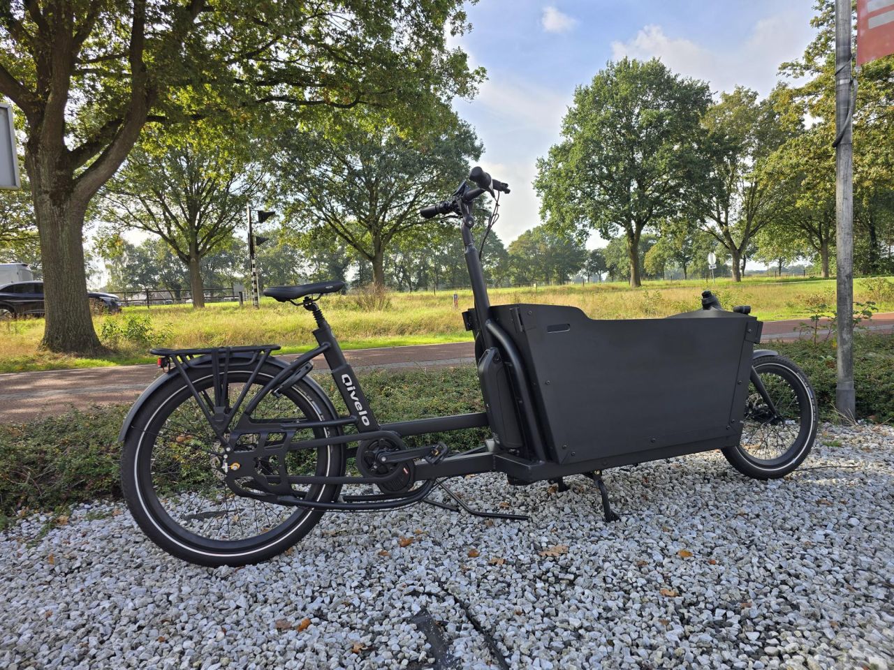 Qivelo Ananda Twowheel Elektrische bakfiets demomodel ZGAN