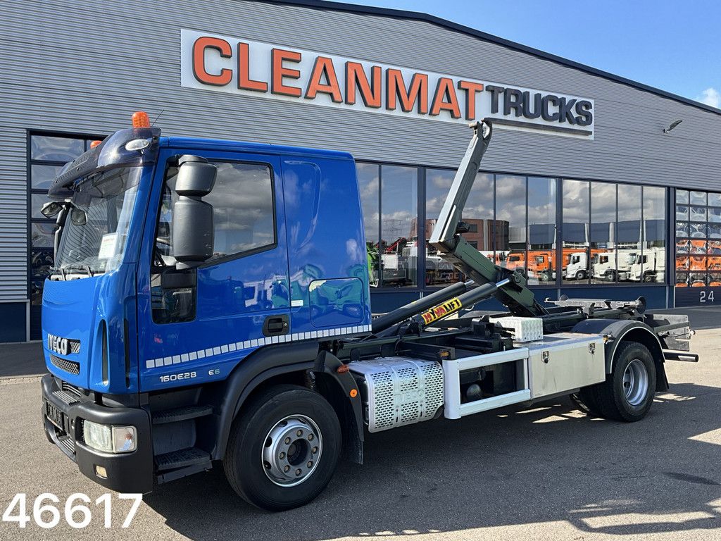 Iveco Eurocargo ML160E28 Euro 6 Hyvalift haakarmsysteem Just 142.607 km!