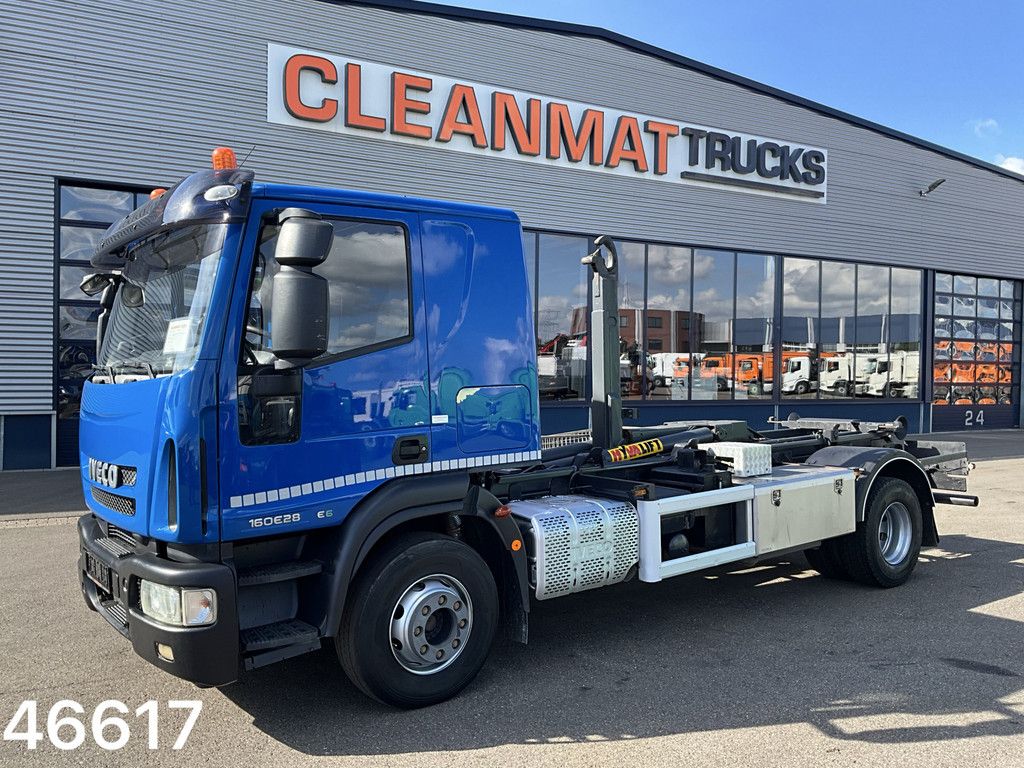 Iveco Eurocargo ML160E28 Euro 6 Hyvalift haakarmsysteem Just 142.607 km!