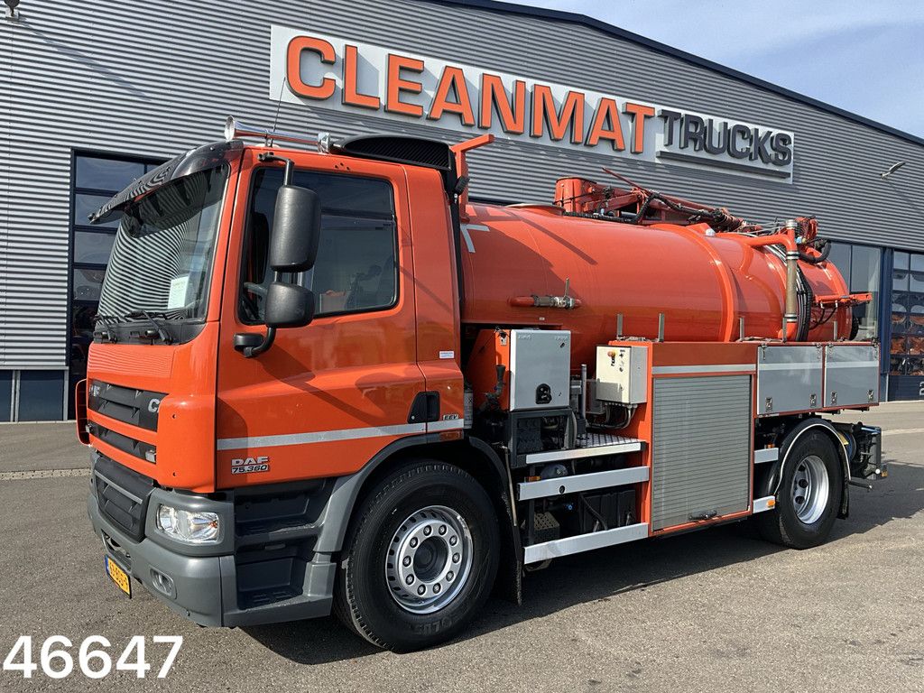 DAF FA 75 CF 360 VDP 8m³ kolkenzuiger Just 109.822 km!