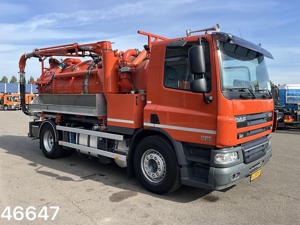 DAF FA 75 CF 360 VDP 8m³ kolkenzuiger Just 109.822 km!