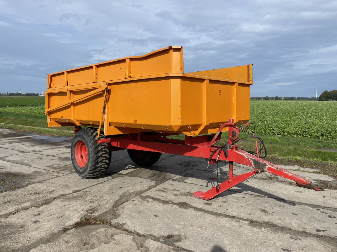 Miedema 8 tons kieper