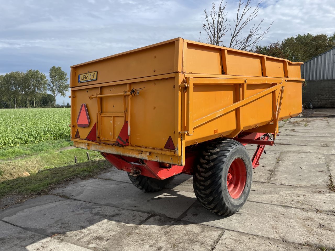 Miedema 8 tons kieper