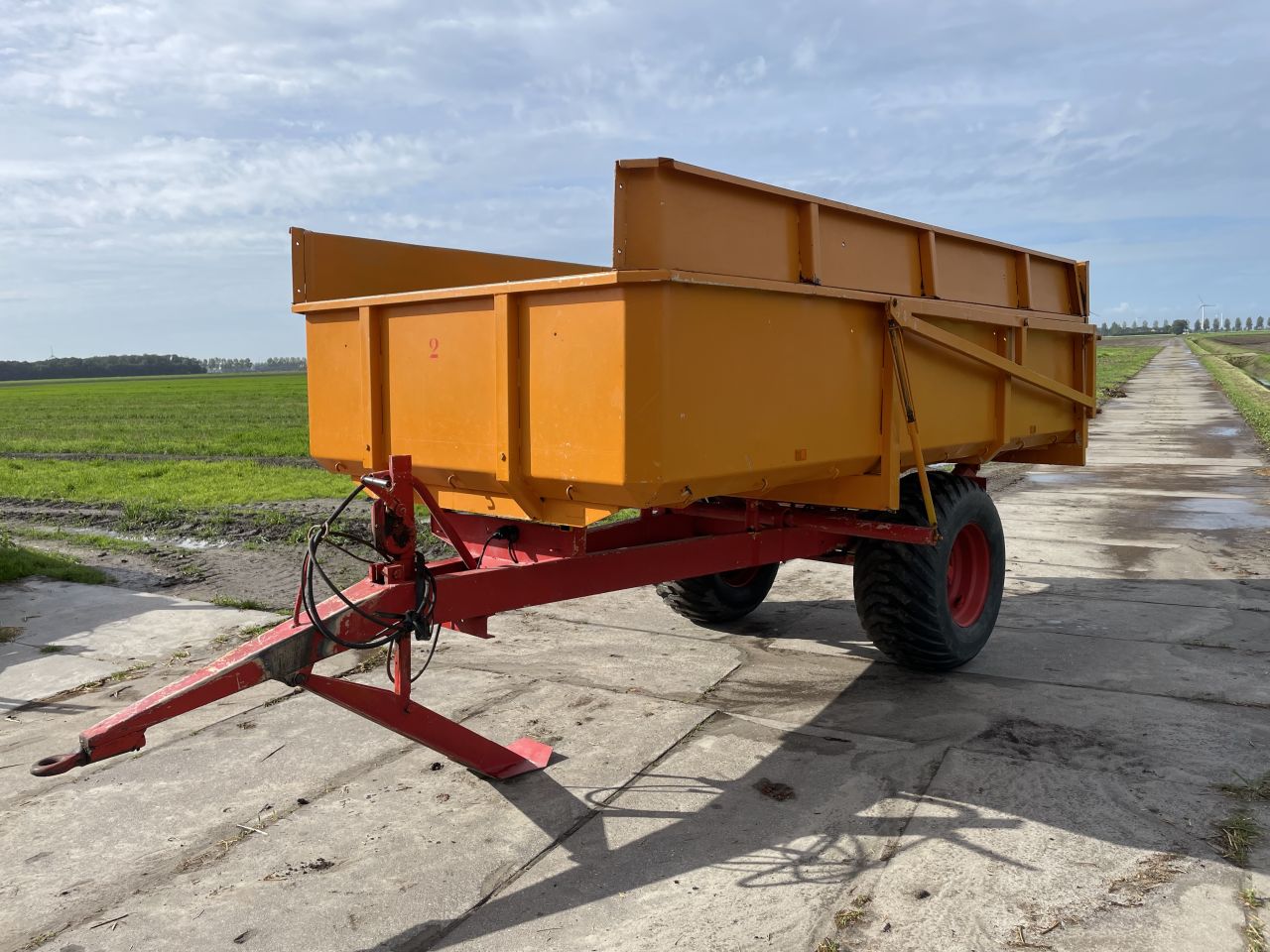 Miedema 8 tons kieper