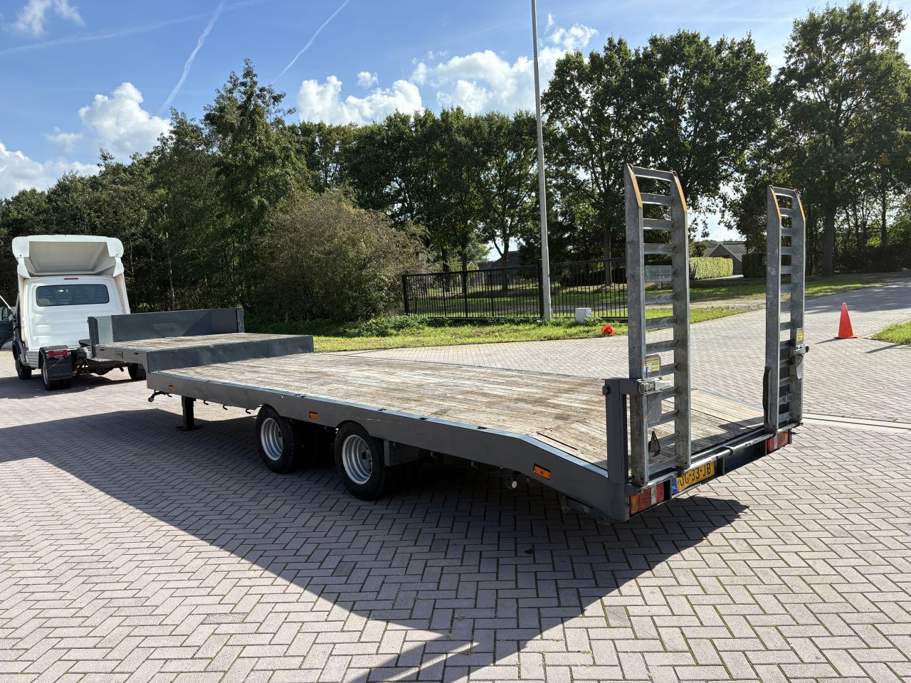 Be oplegger semi dieplader 9 TON Veldhuizen