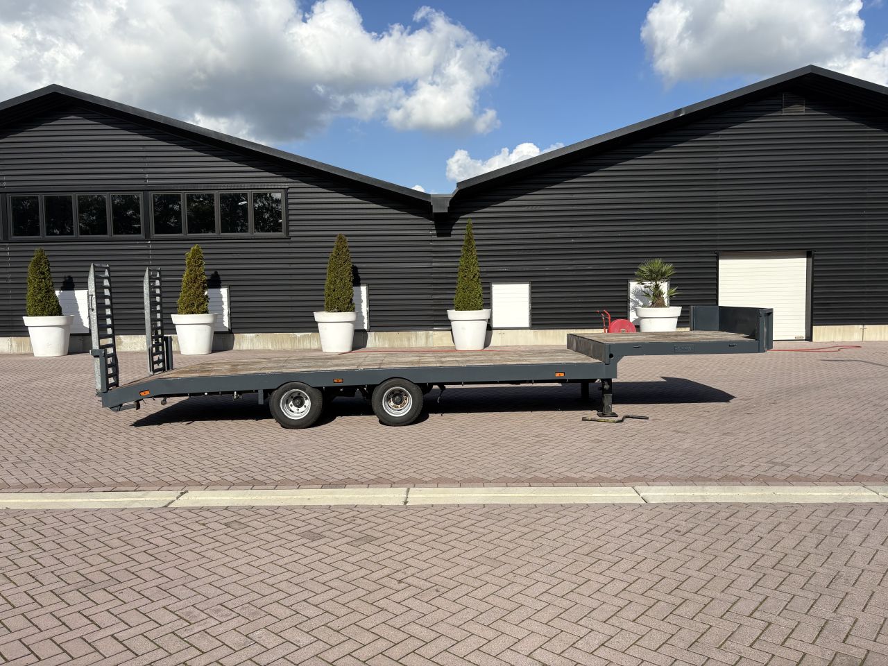 Be oplegger semi dieplader 9 TON Veldhuizen
