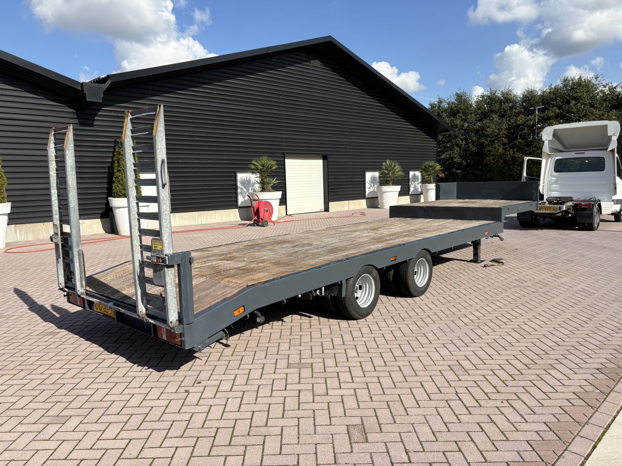 Be oplegger semi dieplader 9 TON Veldhuizen
