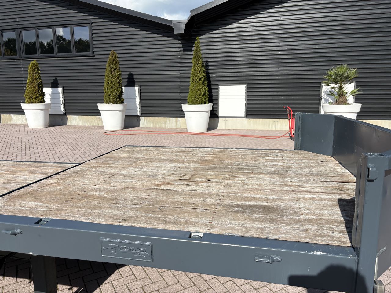 Be oplegger semi dieplader 9 TON Veldhuizen