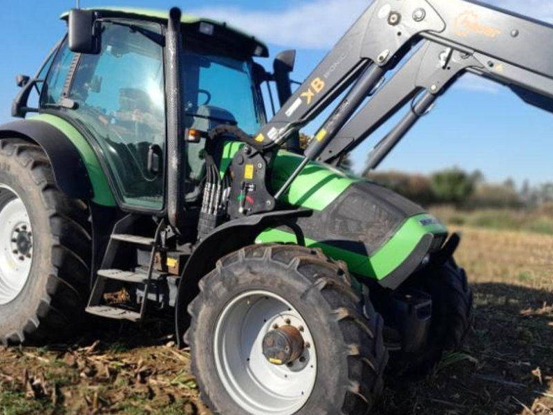 Deutz-Fahr Agrotron 165.7 MED HAUER XB150 FRONTLÆSSER