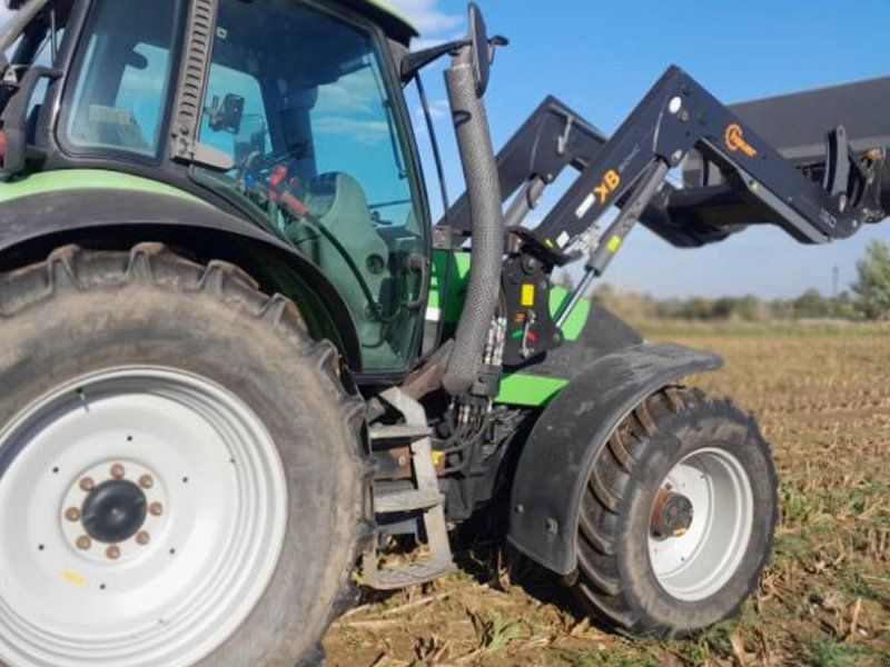 Deutz-Fahr Agrotron 165.7 MED HAUER XB150 FRONTLÆSSER