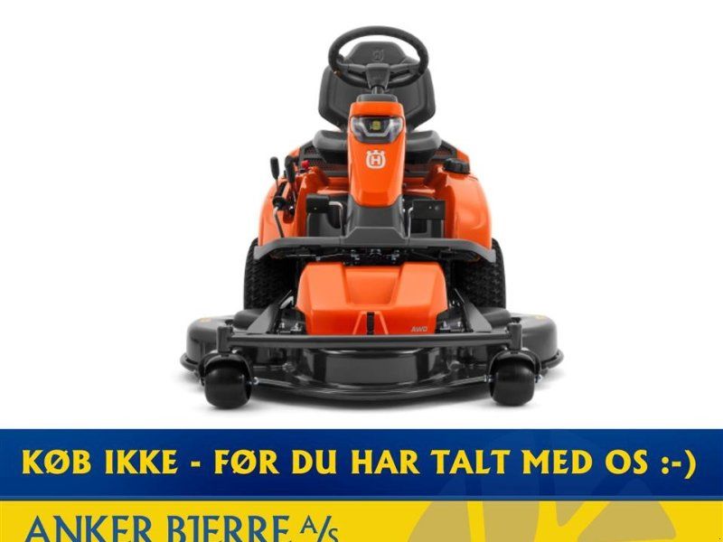 Husqvarna R 318X Inkl. 112 cm klippebord / klippeaggregat