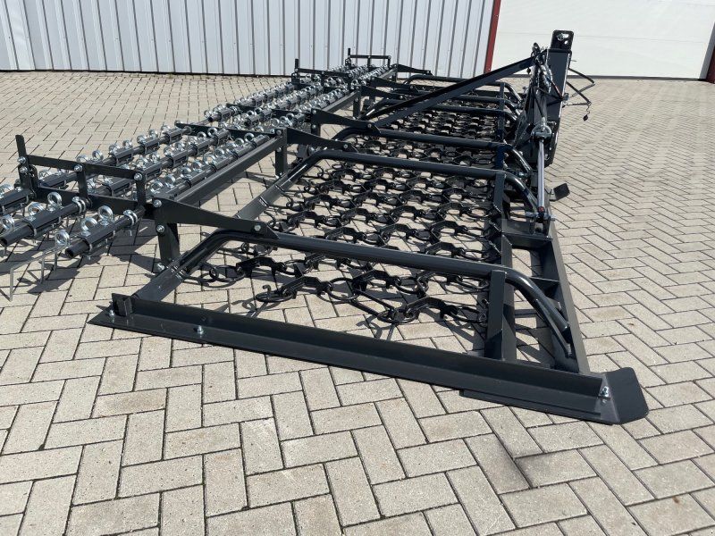 VORATECK Wiesenschleppe mit Striegel 10mm Zinken