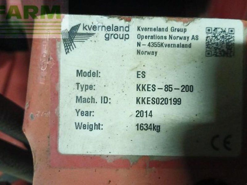 Kverneland es 85 variomat mit packomat