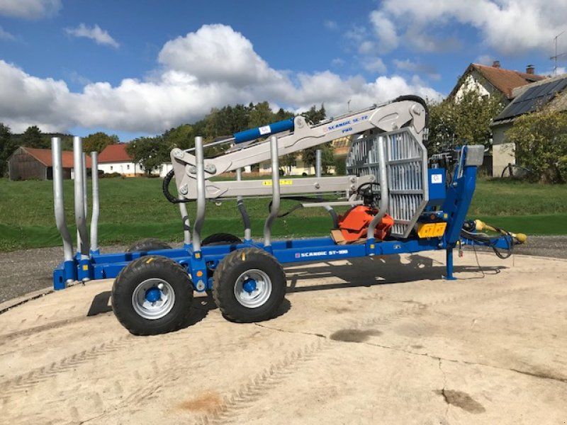 Scandic ST-10D 13t 7,9m Kran 850kg Hubkraft Druckluft