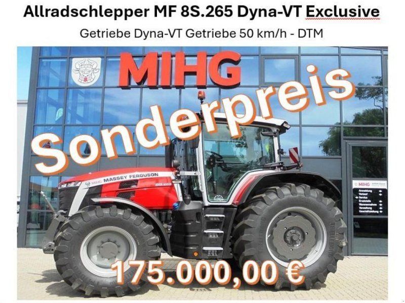 Massey Ferguson 8S.265 DVT EXCLUSIVE