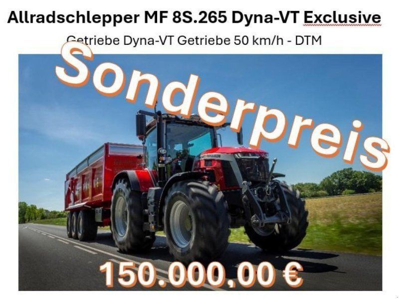 Massey Ferguson 8S.265 DYNA VT