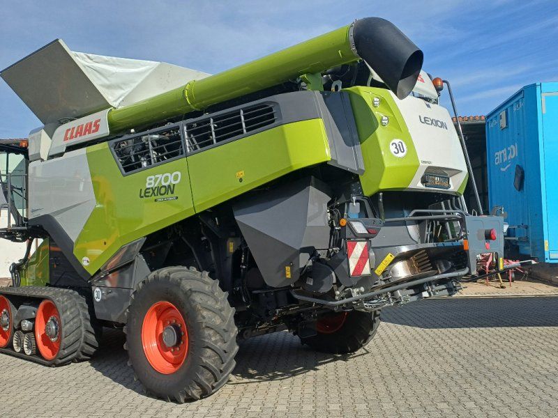 Claas Lion 8700 TT Terratrac + V1080