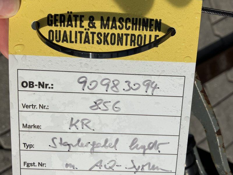 Hydraulische Staplergabel mit AutoQuick