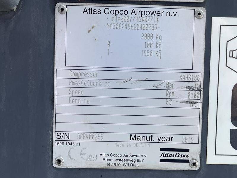 Atlas Copco XAHS 186