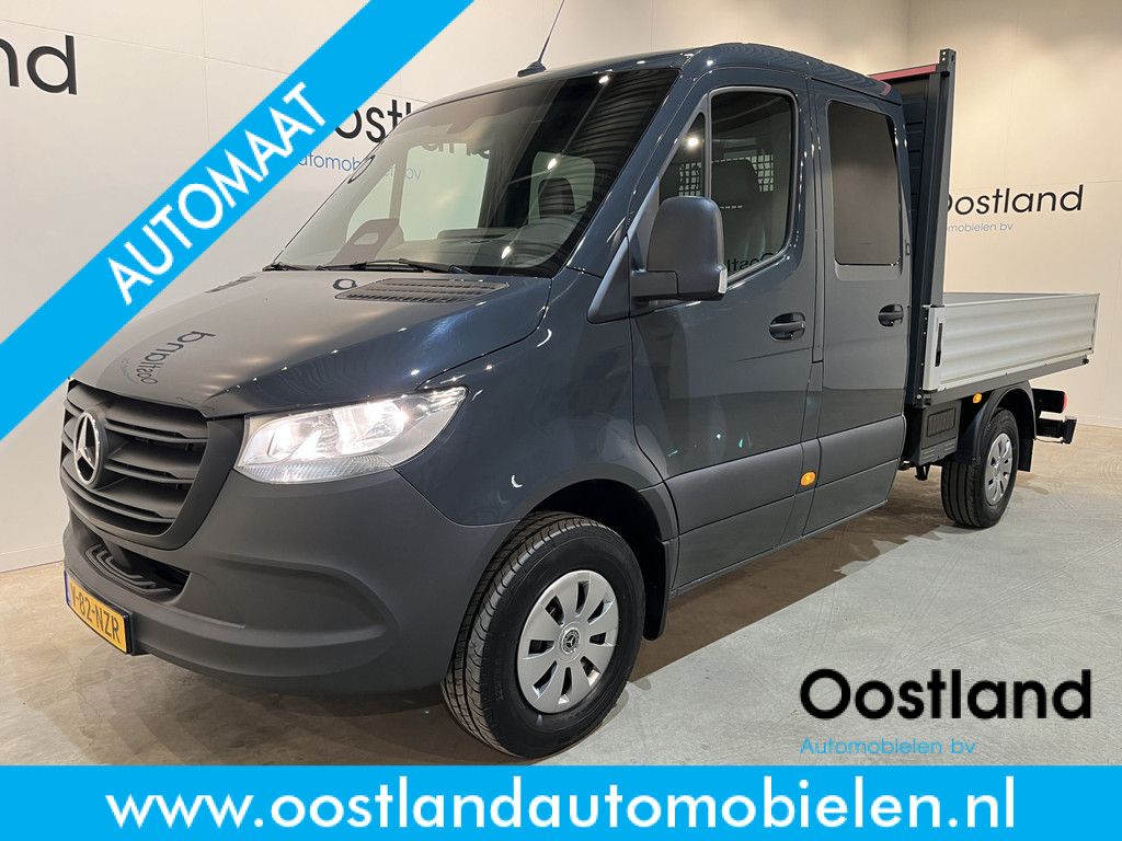 Mercedes-Benz Sprinter 317 CDI L2 RWD DC 7 PERS. Automaat Open Laadbak / Euro 6 / Airco / Cruise Control / Trekhaak / Camera / 16.200 KM !!
