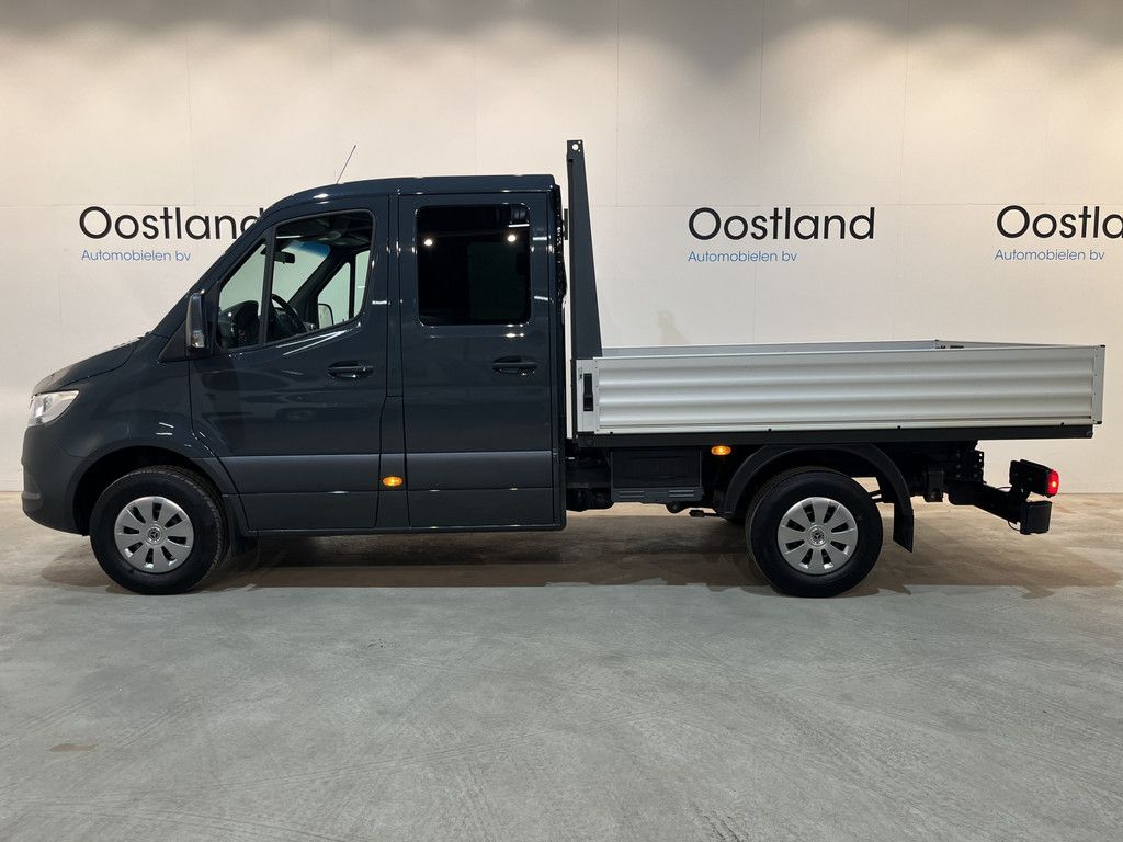 Mercedes-Benz Sprinter 317 CDI L2 RWD DC 7 PERS. Automaat Open Laadbak / Euro 6 / Airco / Cruise Control / Trekhaak / Camera / 16.200 KM !!