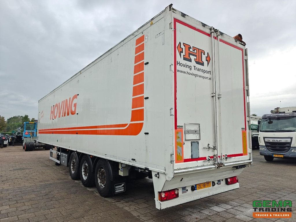 Knapen K100 92m³ - Walking floor - Galvanized Chassis - 10mm Floor - MB axles Disc Brake