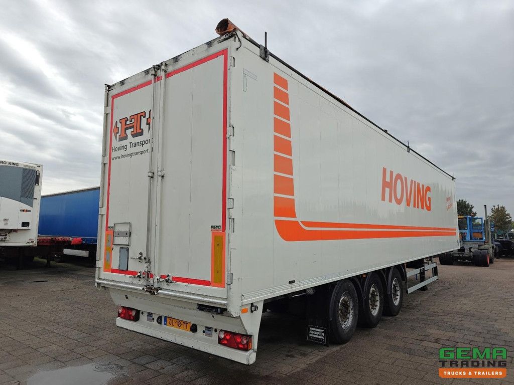 Knapen K100 92m³ - Walking floor - Galvanized Chassis - 10mm Floor - MB axles Disc Brake
